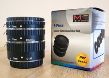 Mieke C-AF Macro Extension Tube Set - 13mm / 21mm / 31mm - for CANON - VGC