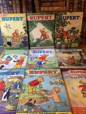 Rupert Bear Annuals x 8