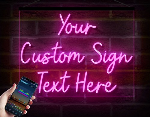 Neon led sign 40cm - neon, 30cm