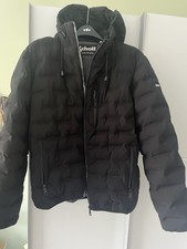 Schott Black Down Puffer