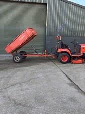 Kubota tipping Trailer