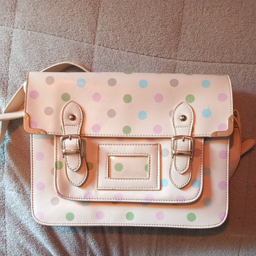 Multi coloured spot beige - multi,