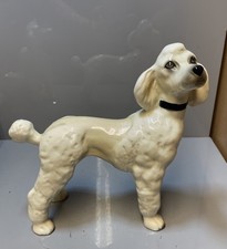 Vintage Poodle Figurine Large 