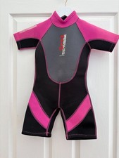 NALU Girls Pink/Black Neoprene