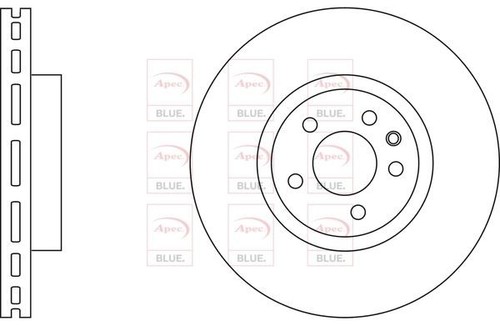 Front axle brake discs set - 2,