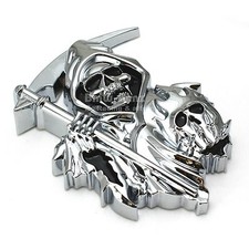 Custom chrome reaper - 3d, skull