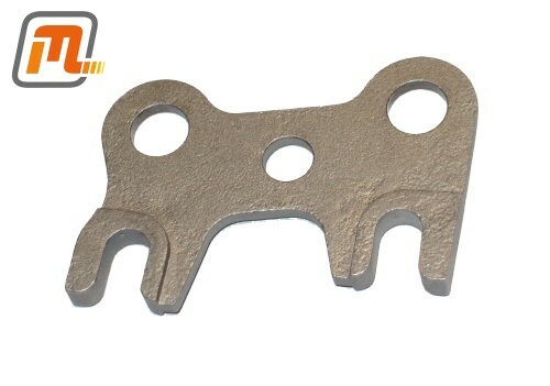 Valve push rod - guide, plate