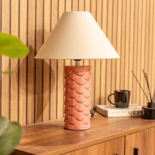 Shell Table Lamp Ceramic