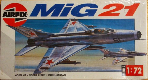 Airfix mig series model - mig, 21