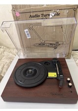 VOKSUN Portable Bluetooth Vinyl Turntable with Built-in Speakers - Vinyl to MP3!