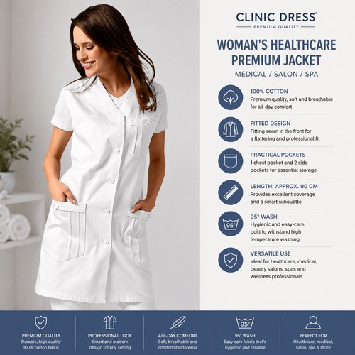 Womans cotton nurse uniform - womans,