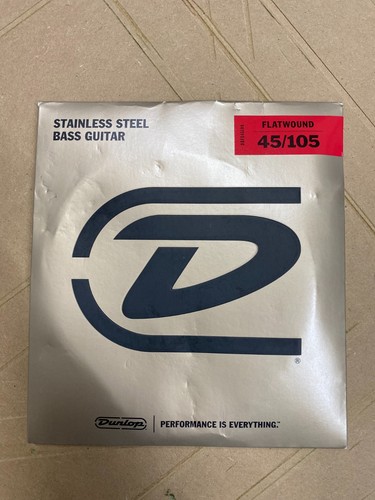 Dunlop flatwound stainless - flatwound,
