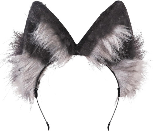 Handmade faux fur - faux, wolf