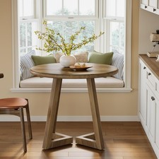 Small round dining table - dining,