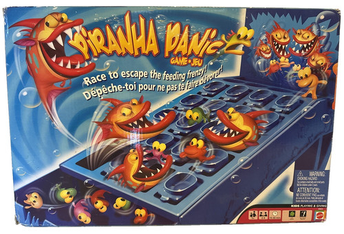 Pirahana panic board mattel - pirahana,
