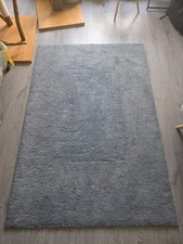 Ikea Rectangular Rug Blue