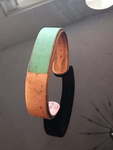 Copper bracelet chunky - bracelet, ,