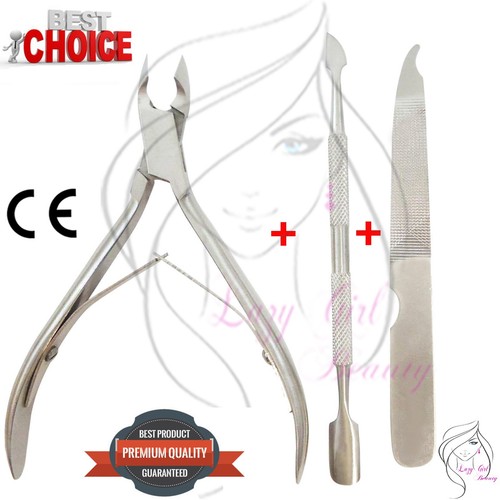 Cuticle nippers - cuticle, pusher