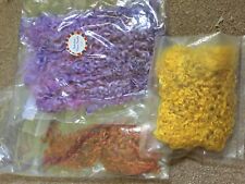 Teeswater Wool Long Locks Dolls Hair Craft Felting 100g