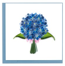 Quilling A Blue Hydrangea