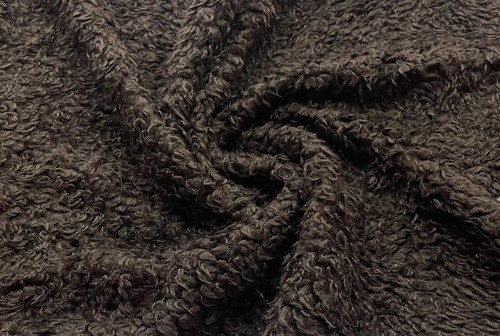 Curly teddy faux fur fabric - faux,