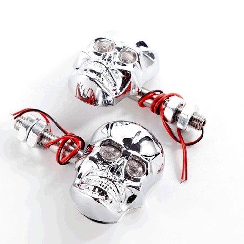 12v universal motorcycle - 12v, skull