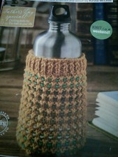 On the Go! Flask Cosy knitting pattern by Kirstie McLeod