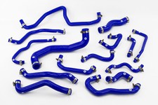 Stoney Silicone Radiator Coolant/Breather Hose fit Nissan 350Z Z33 VQ35DE Blue