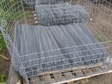  1 MTR LENGTH OF GABION BASKET HEILCOIL - IFAN WIRE EX ARMY HESCO BASTIAN CHOICE