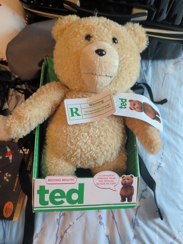 Ted moving mouth - moving, bear
