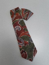 José Piscador 100% Silk Patterned Mens Tie