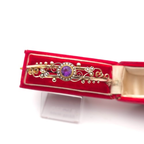 9ct rose gold antique - rose, 1905