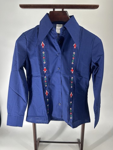 1960s 70s vintage blouse - vintage,