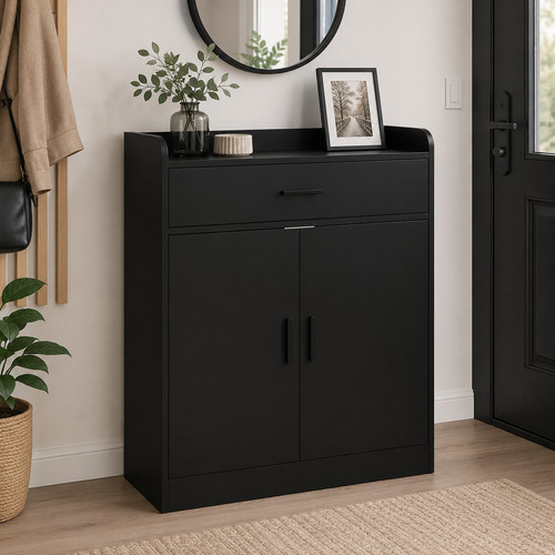 Shoe storage cabinet wooden - shoe,