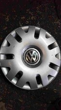 One Genuine Volkswagen Fox Polo Lupo 14" Wheel Trim Hub Cap x1 VW