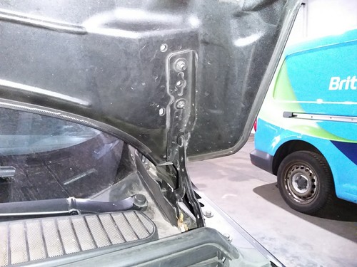Bonnet hinge ford max mk2 - hinge,