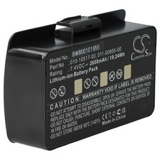Battery for Garmin GPSMap 276c 276 378 296 478 396 496 376 495 376C 278 2600mAh