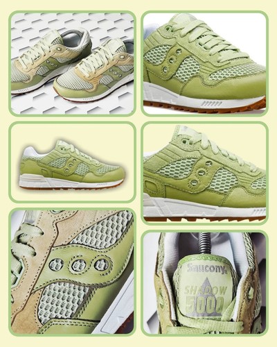 Saucony shadow 5000 olive mesh - olive,
