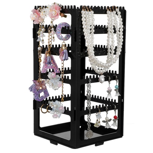 Acrylic multi side earring - multi,