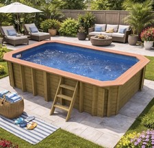 Plastica Wooden Exercise Pool