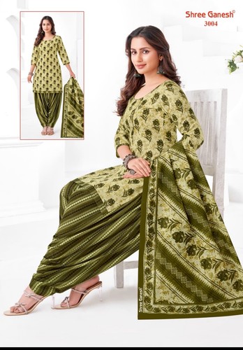 Asian women wearing unstitched - wearing,