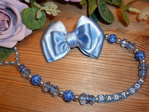 Blue silver baby - baby, jewel