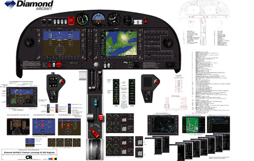 Diamond da40xlt with garmin - da40xlt,