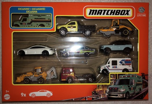 Matchbox pack with - 9,