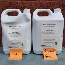 2x Natural Spa Factory ENERGISE Sauna/Steam & Shower Essence in Water