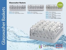 Glasswasher Baskets | 350mm to