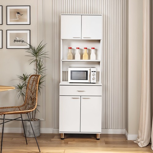 White freestanding wooden - freestanding,
