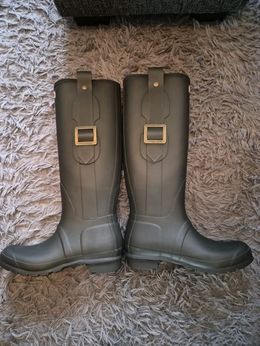 Hunter ladies black wellington - hunter,