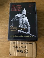 Mitches Military Models 200mm Resin Bust - Sergeant 5th Dragoon Guards Crimea