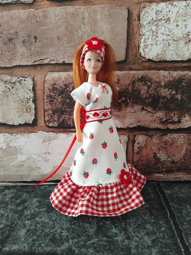 Handmade doll maxi dress - maxi,